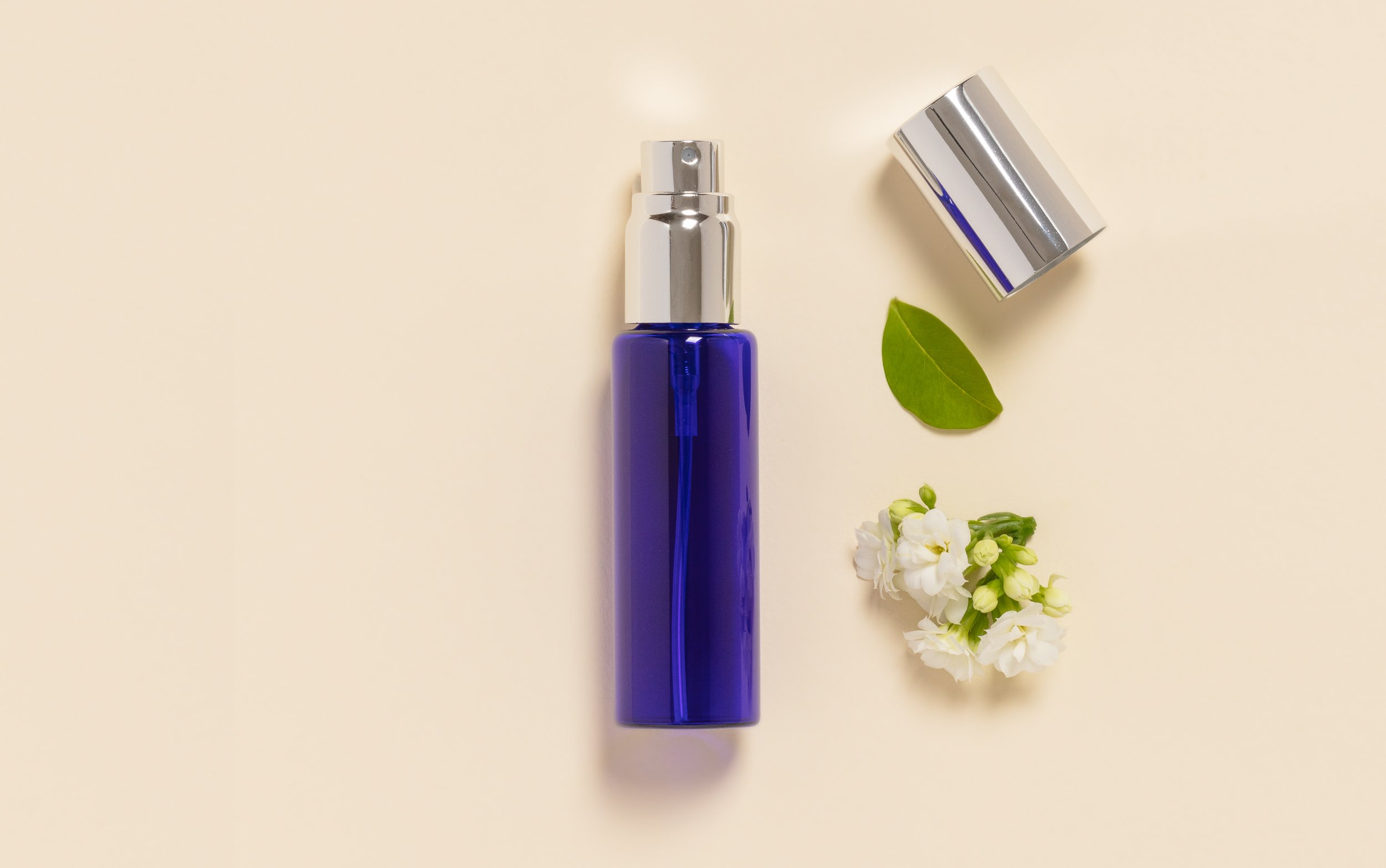 Minivaporisateur de poche en verre bleu 30 ml AromaZone