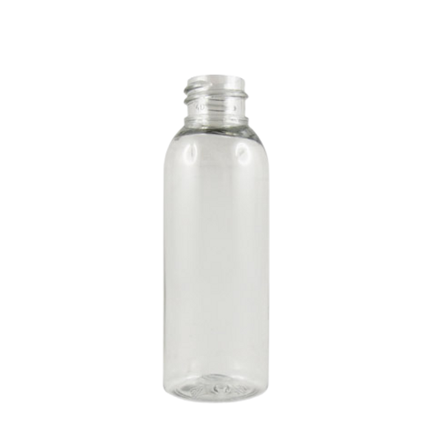Flacon verre transparent 125 ml avec pompe crème