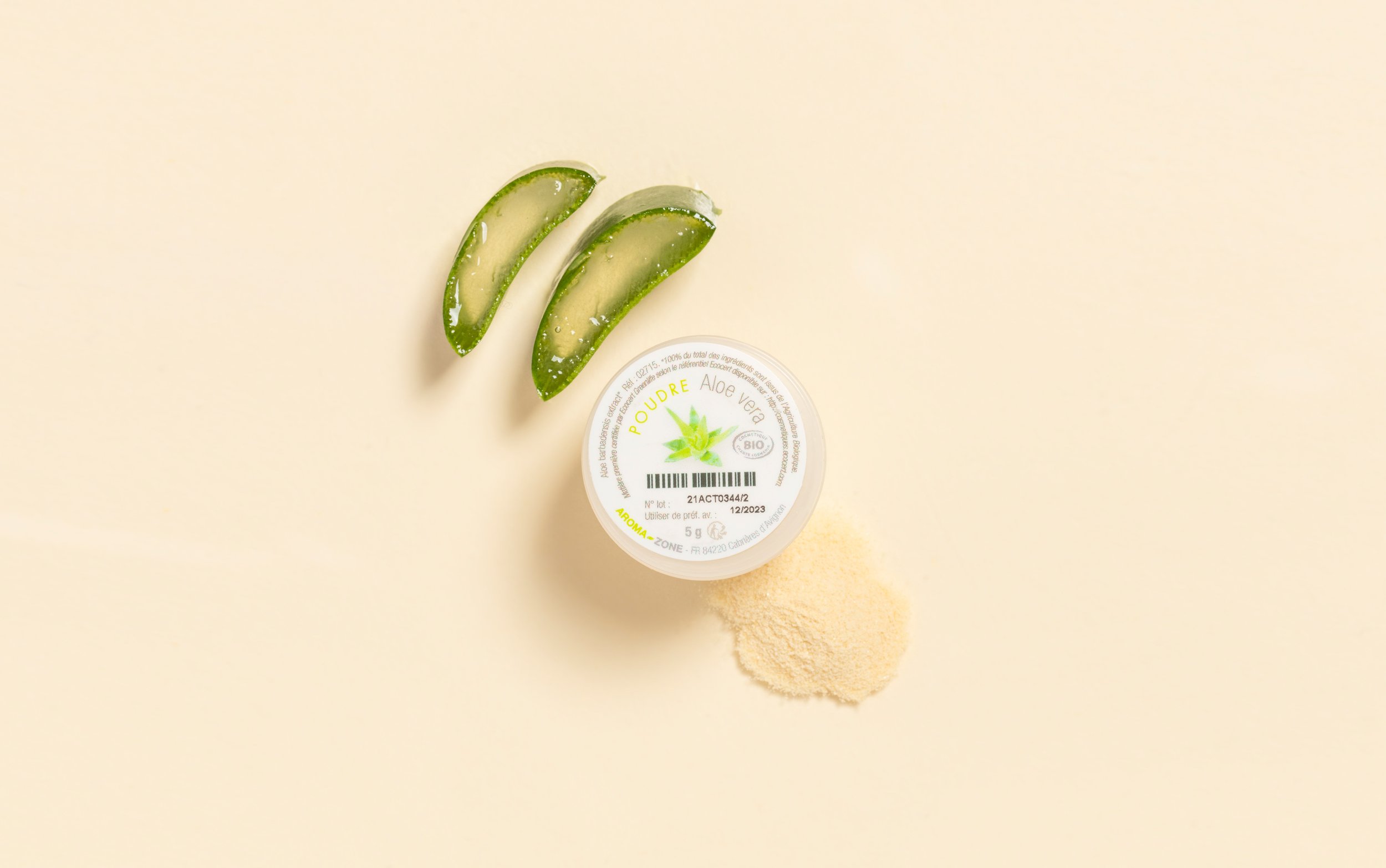 Poudre d'Aloe vera BIO