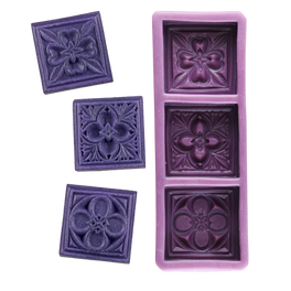 Stampo in silicone Celtic flowers