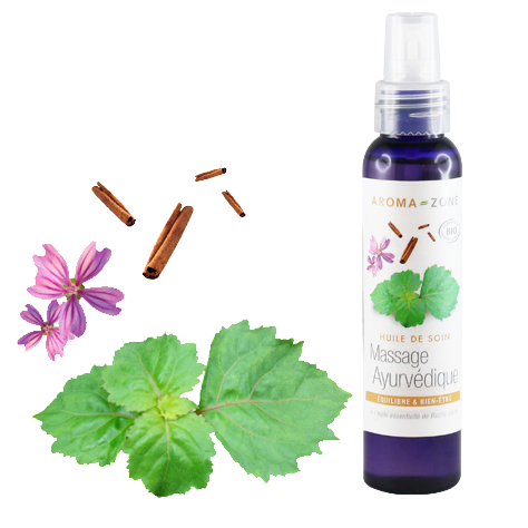 Huile de massage neutre végétale BIO : 100% naturelle - Aroma-Zone