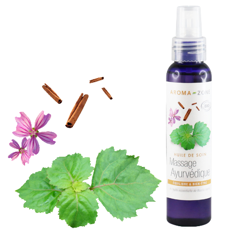 Huile de massage BIO Ayurvédique