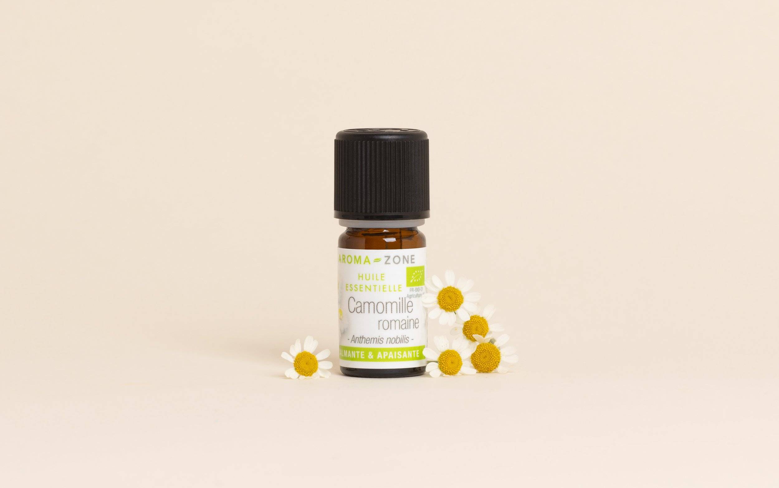 Roll-on aux huiles essentielles - maux de tête - migraine - Aroma-Zone