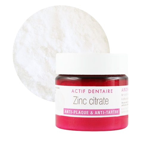 Actif dentaire Zinc citrate AromaZone