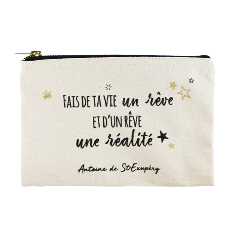 Trousse coton BIO Rêve
