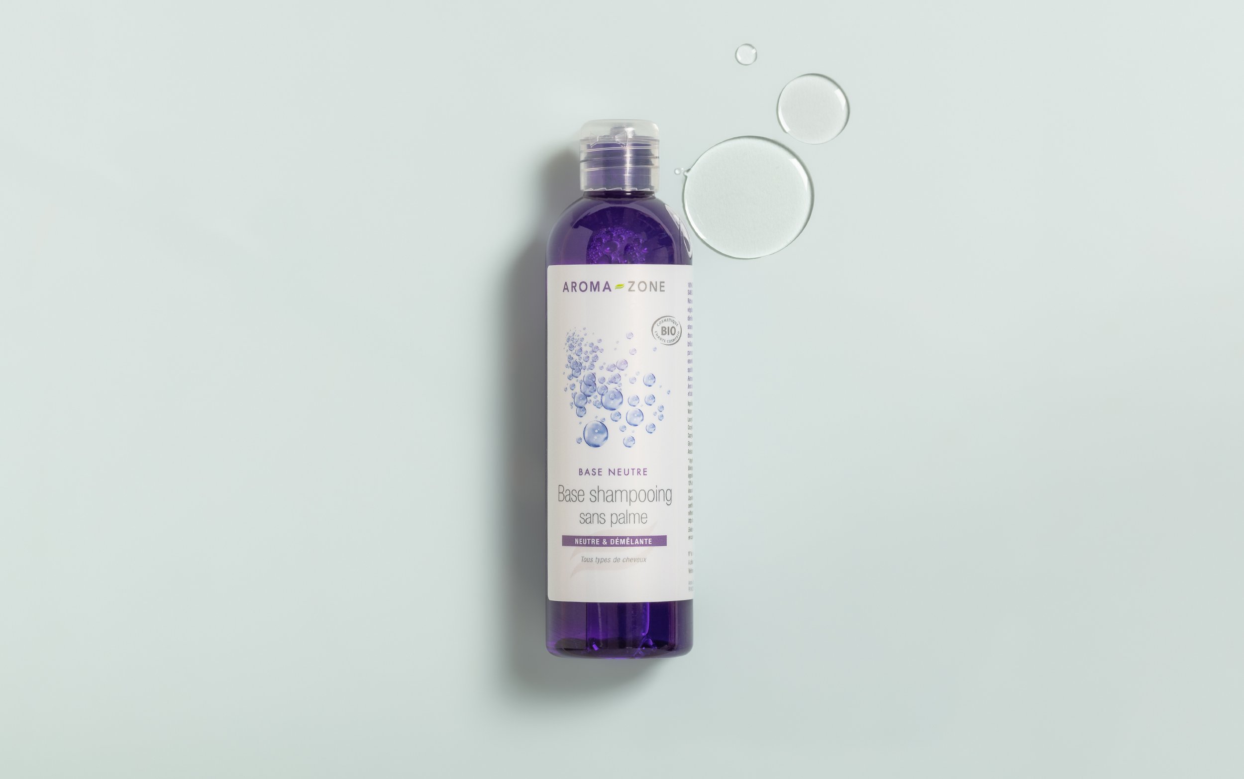 Base shampoo neutro senza olio di palma