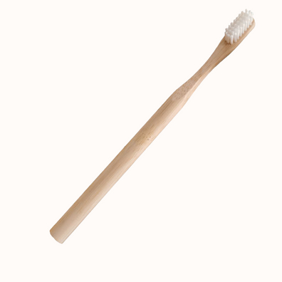 Brosse à dents en bambou couleur naturelle