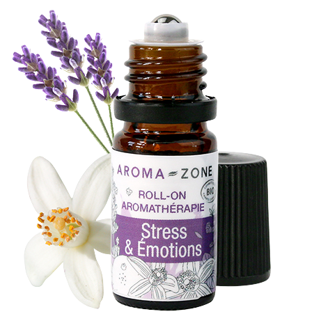 Roll-on aux huiles essentielles Stress & Émotions BIO