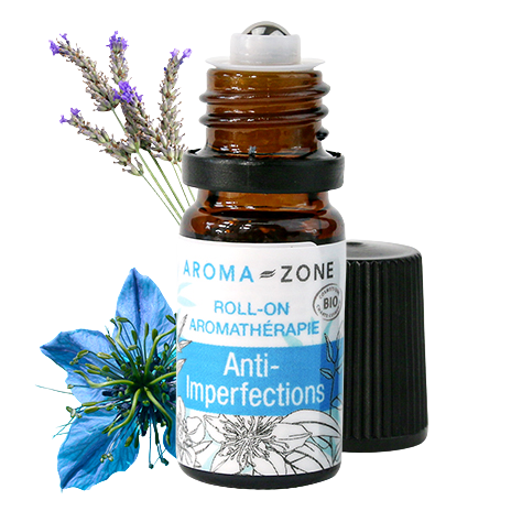 Rollon aux huiles essentielles antiimperfections AromaZone