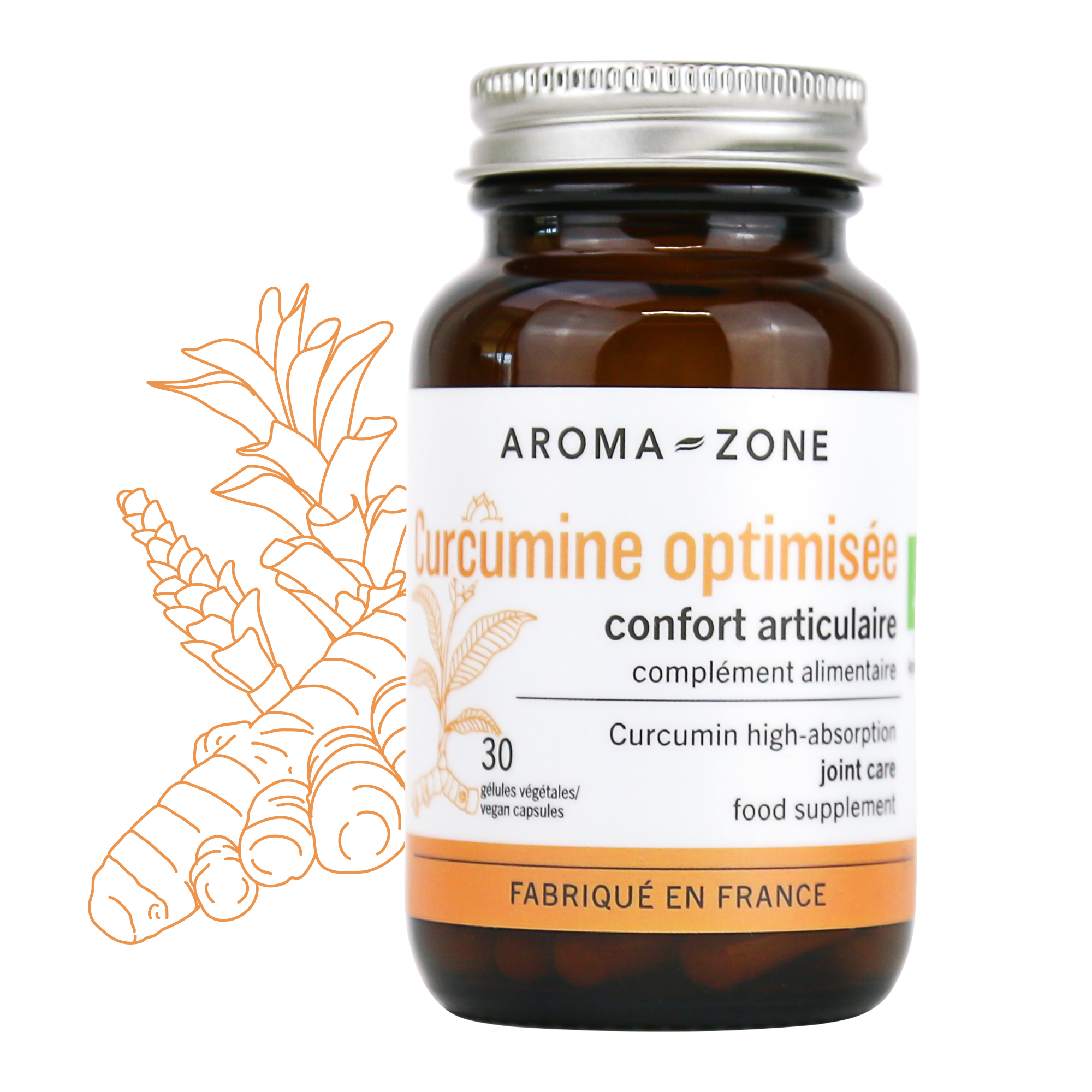 Curcumine optimisée : confort articulaire - Aroma-Zone