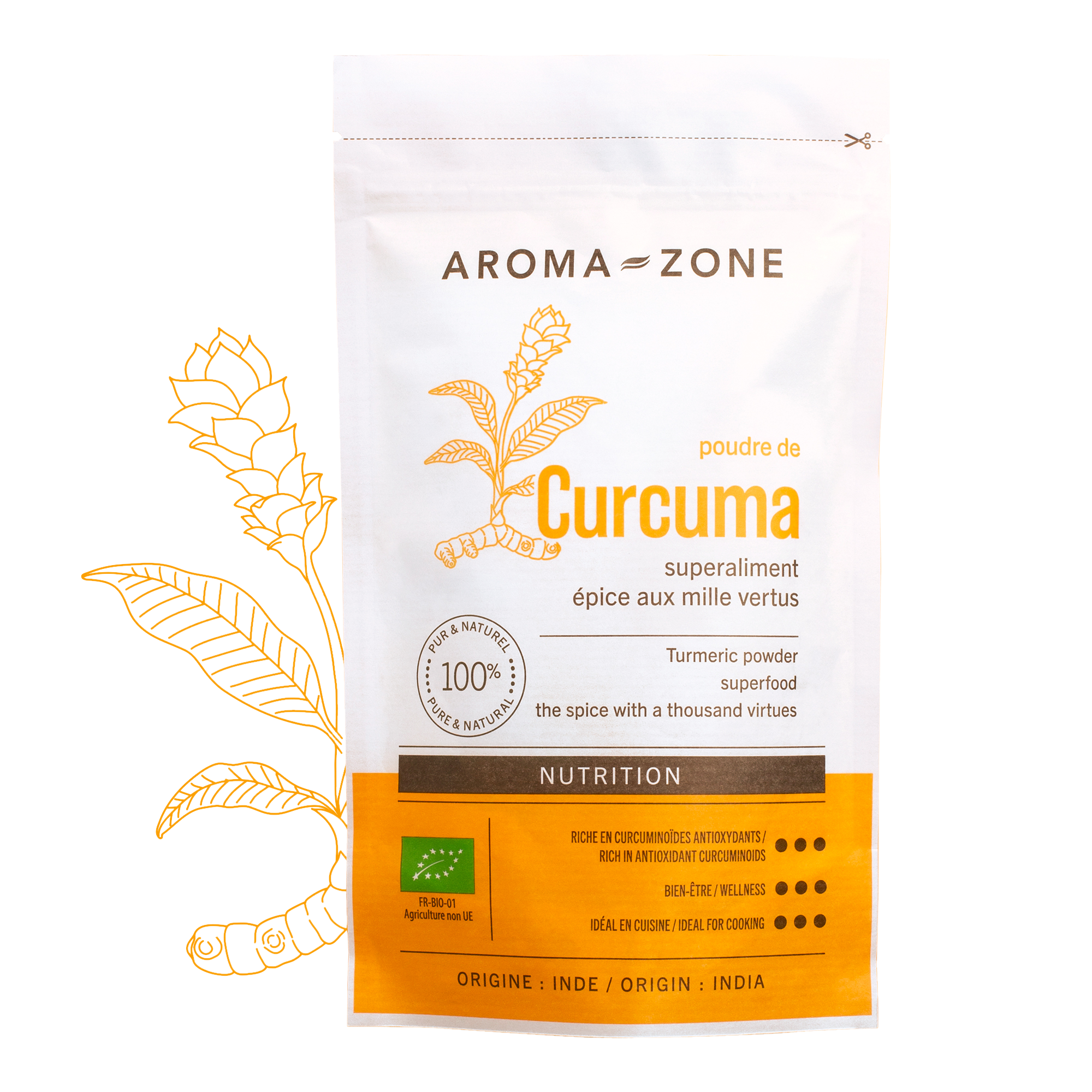 Poudre de Curcuma BIO - Aroma-Zone
