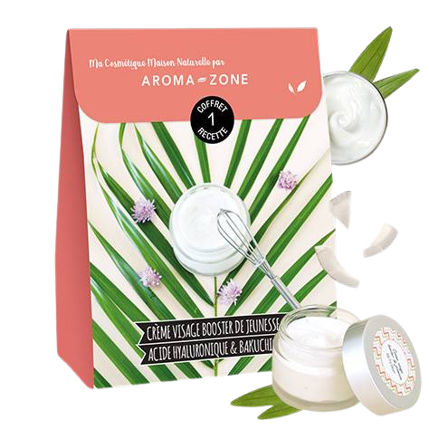Coffret cosmétique maison Crème visage booster de jeunesse Acide