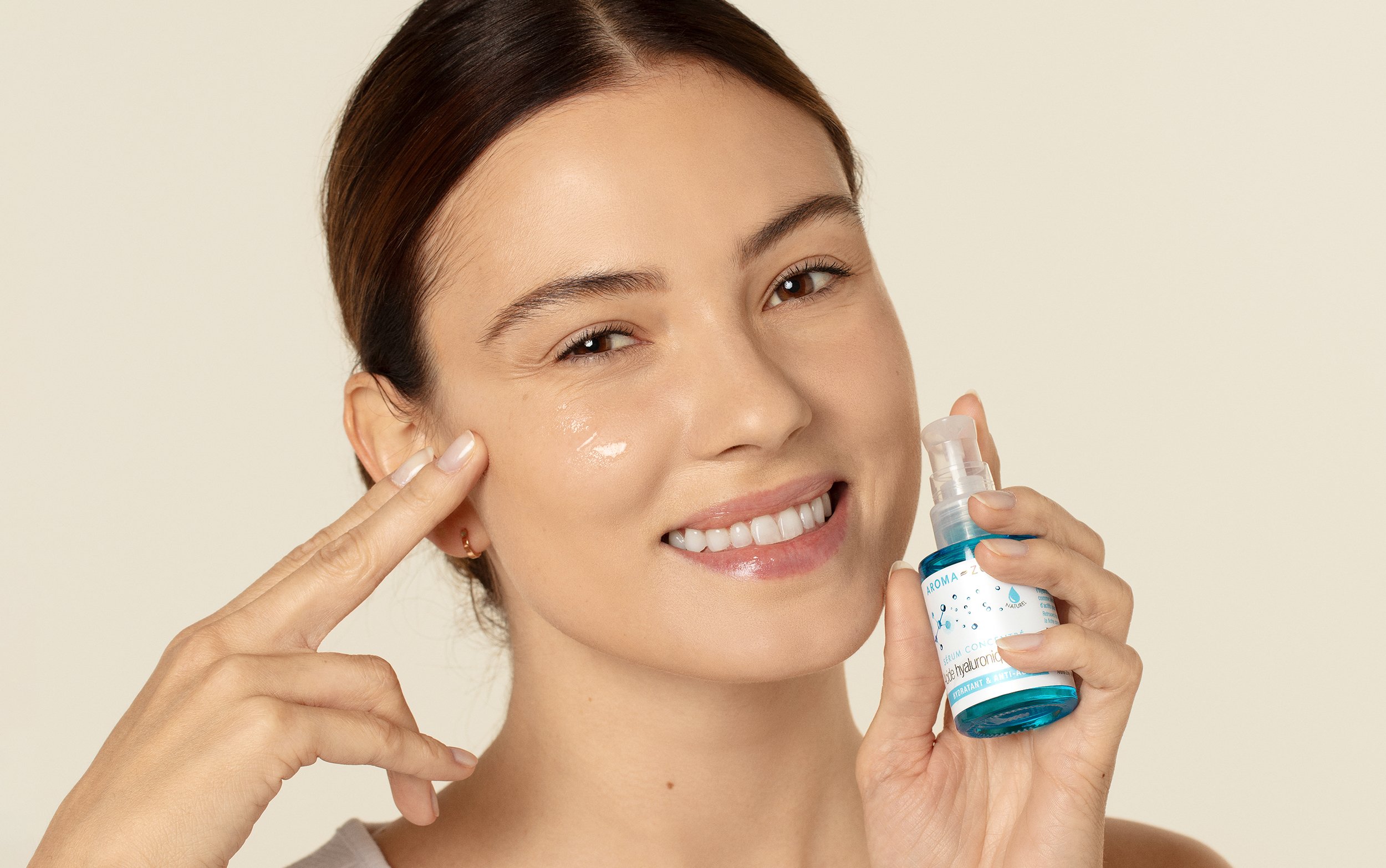 Acide Hyaluronique Naturel actif visage - Aroma-Zone