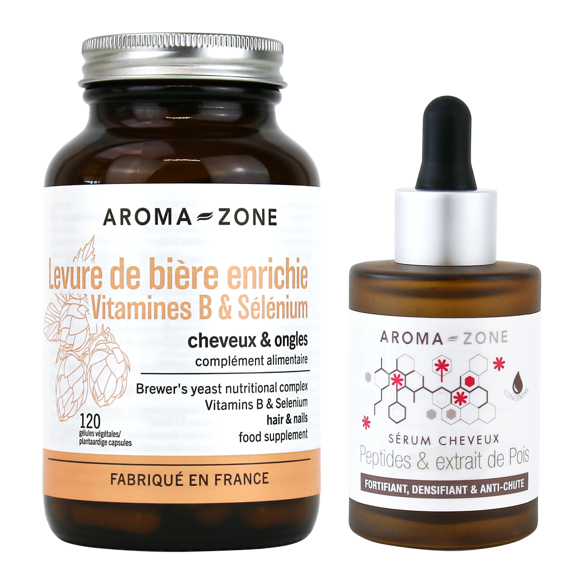 Sérum Capillaire Anti-chute Et Croissance 400 Ml – Aloe Vera, Biotine, Huiles Naturelles, Unisexe