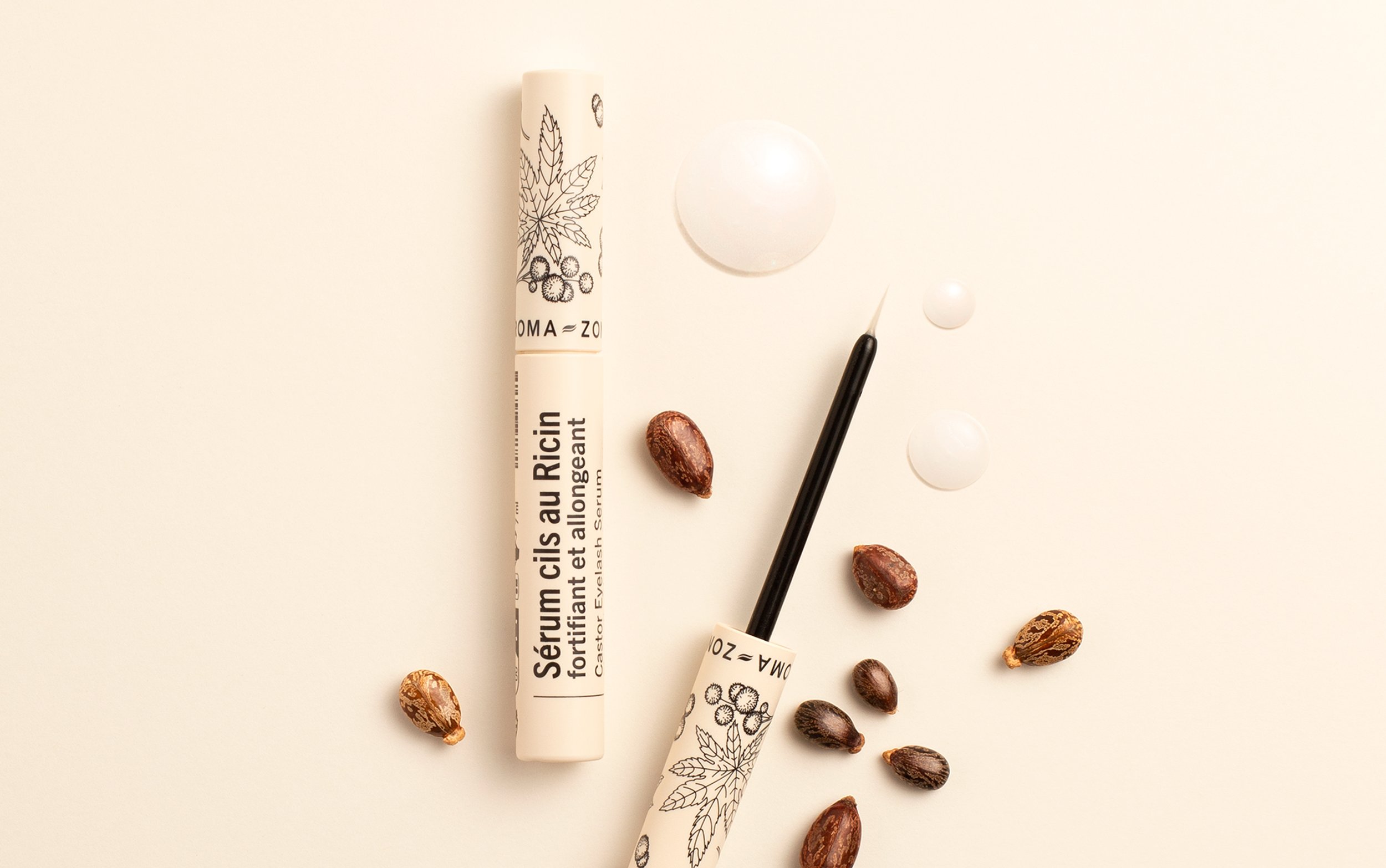Sérum cils au Ricin AromaZone