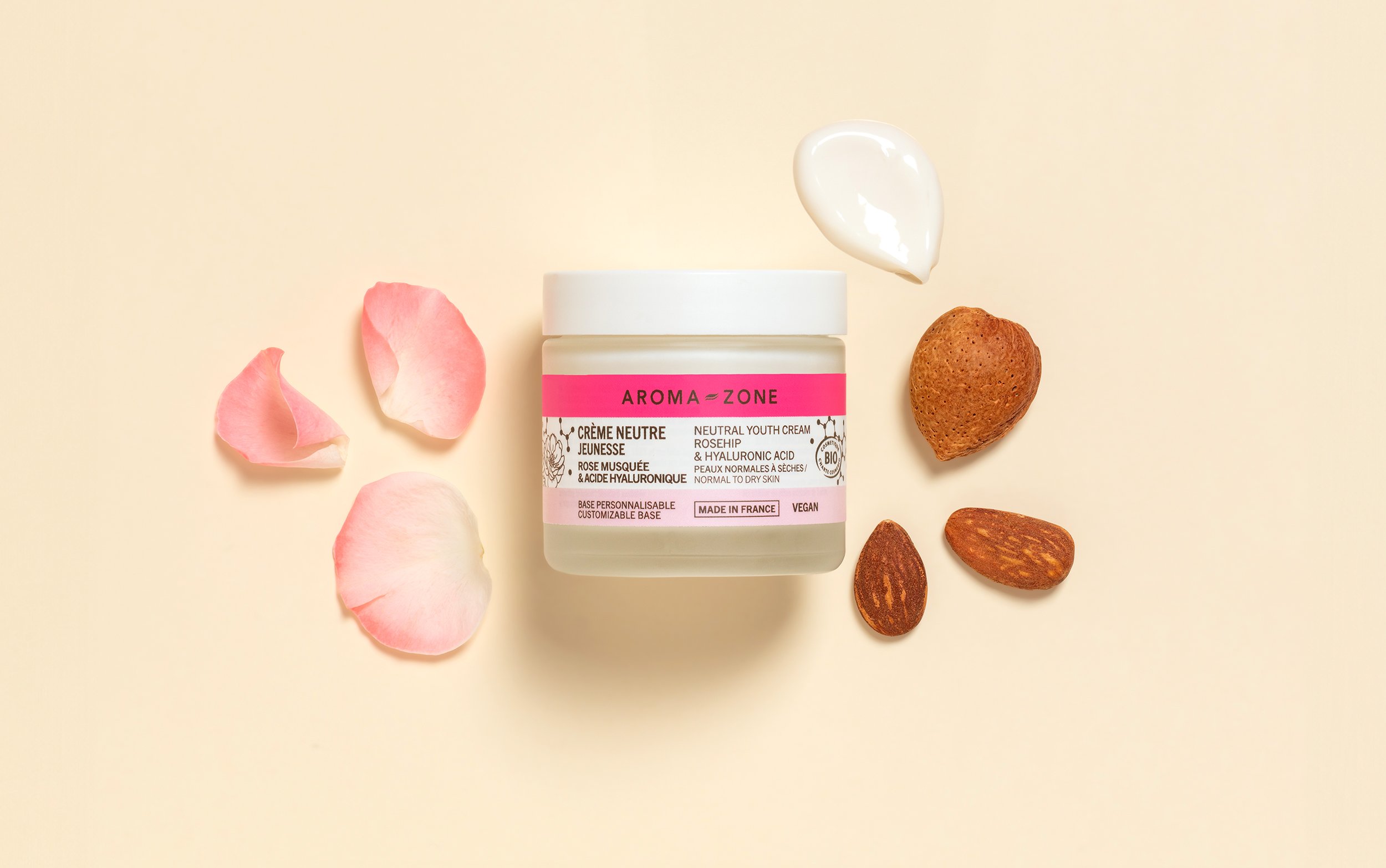 Crème visage et corps jeunesse BIO AromaZone