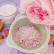Lait à la rose pour le bain