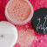 Blush rosy peach