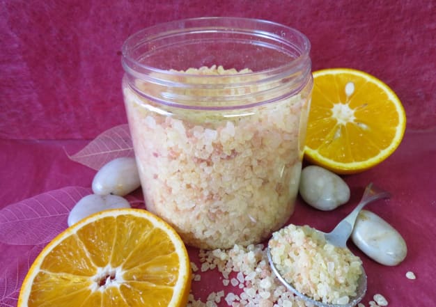 Sel de Bain détox Orange & Patchouli