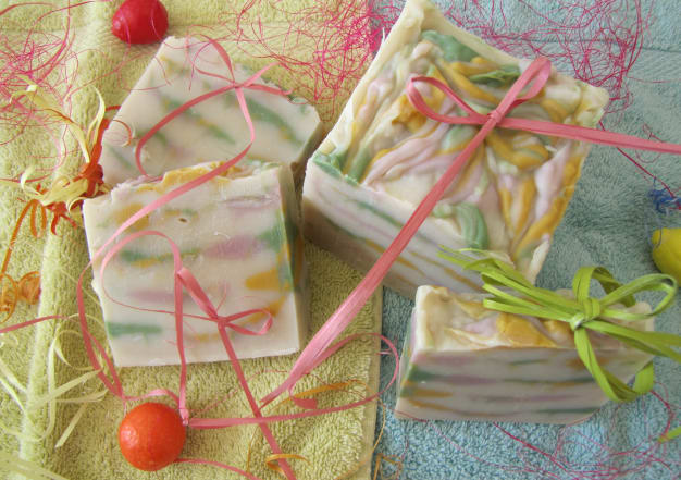 Pain de savon Arlequin