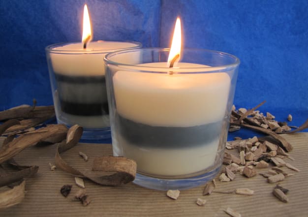 Bougie parfumée envoûtante Santal