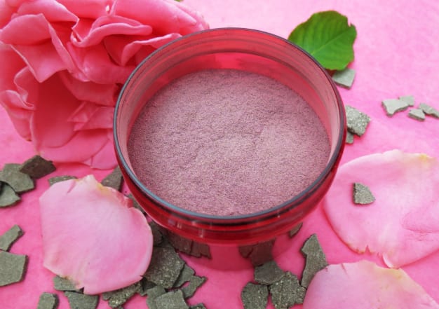 Rhassoul aux pétales de rose