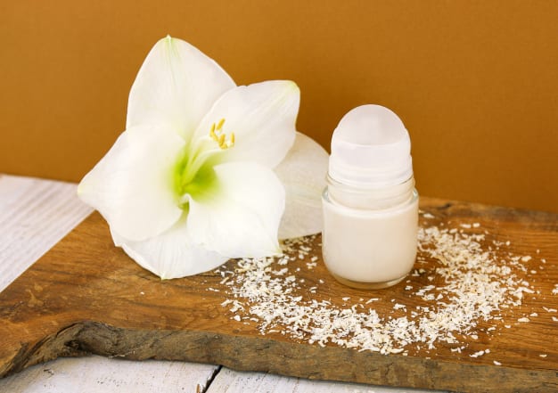 Recette déodorant-crème "fleur de coco"