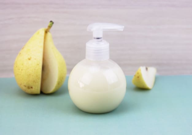 Lait corporel à la provitamine b5 réparatrice