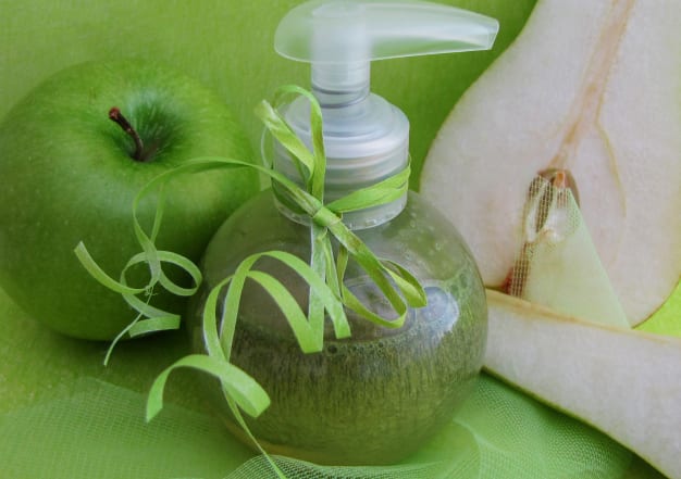 Gel douche "Vert fluo" Pomme-Poire