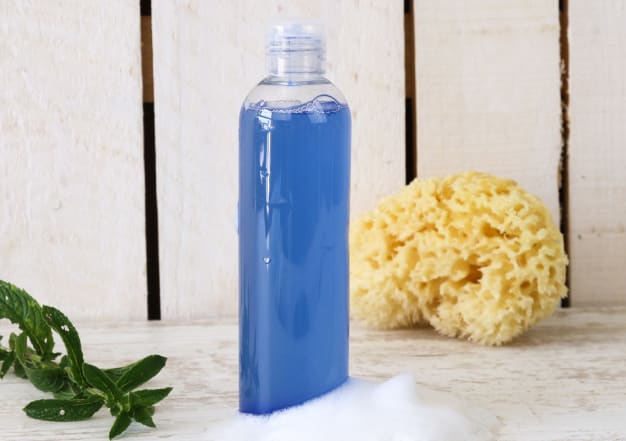 Gel douche homme cyprès bleu et menthe