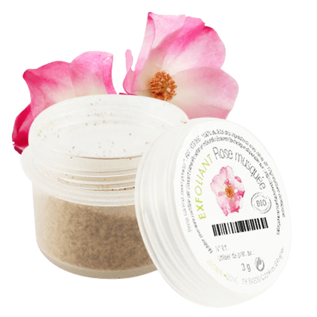 Exfoliant Rose musquée en poudre BIO