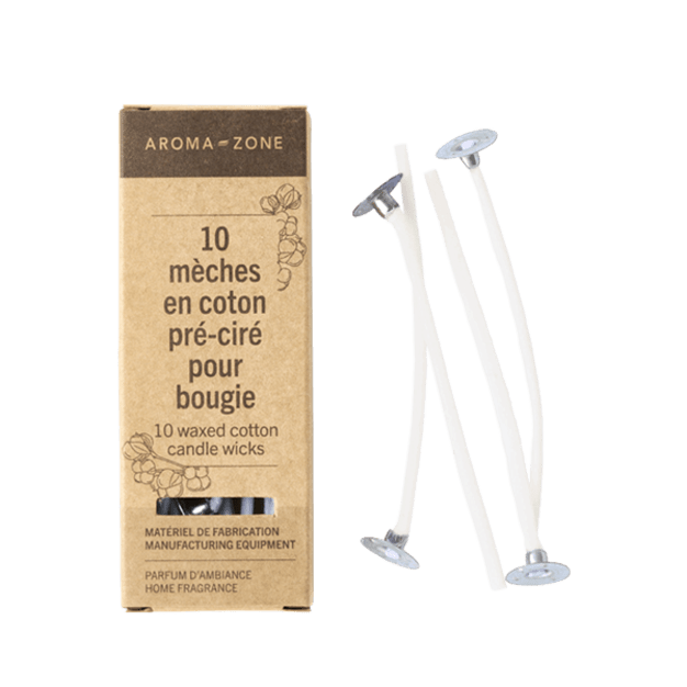 Mèche De Bougie En Coton Naturel - 60 Mètres De Fil Pour Fabrication De Bougies Maison - Sans Fumée, Pour Cire De Soja, Paraffine, Cire D'abeille