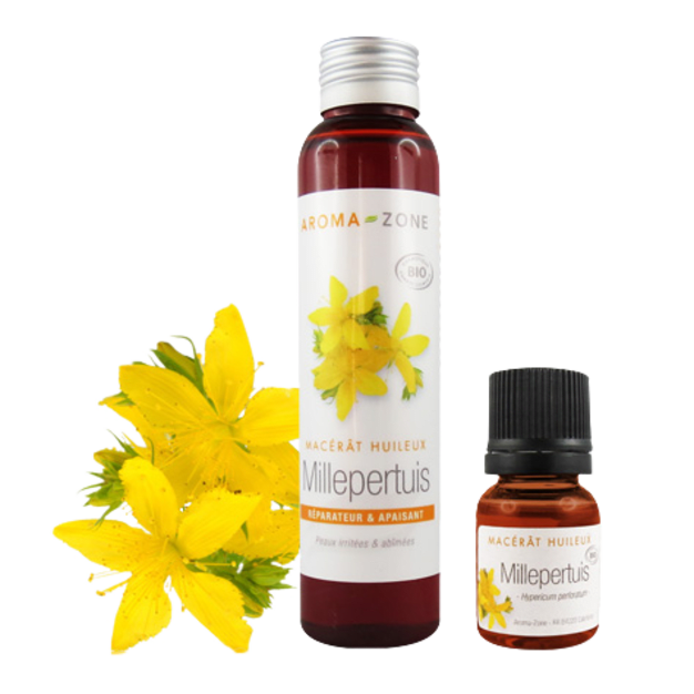 Huile de Millepertuis BIO (macérât huileux)