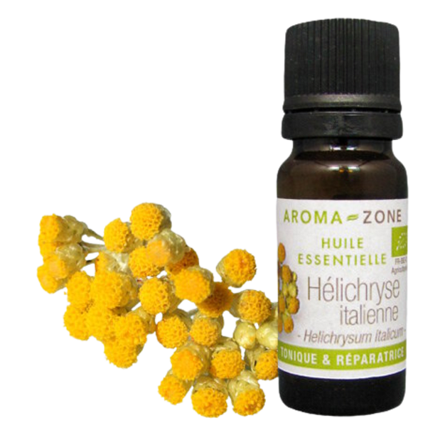 Huile essentielle Hélichryse italienne (Immortelle) de Corse BIO
