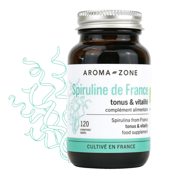 Complément alimentaire Spiruline France BIO 120 comprimés
