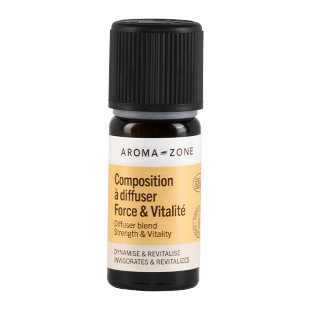 Composition huiles essentielles pour diffuseur Force & Vitalité