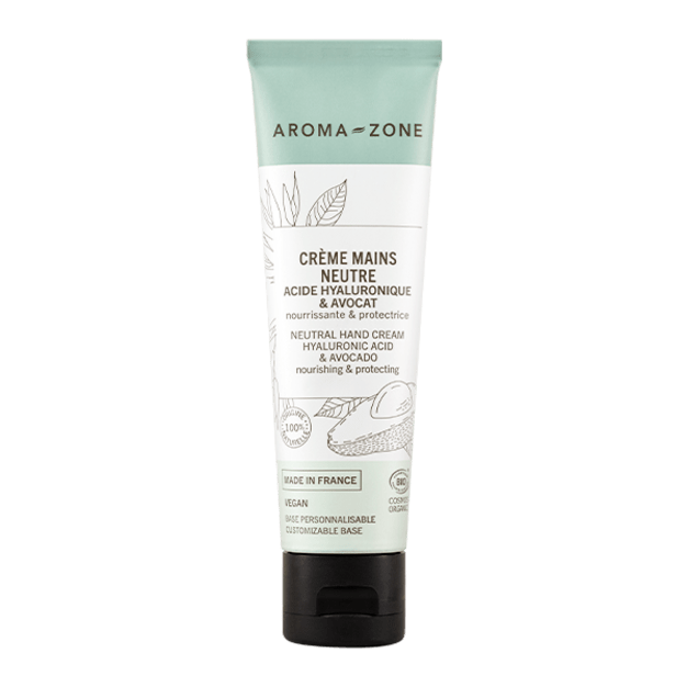 Crema mani neutra all'Acido ialuronico e Avocado BIO