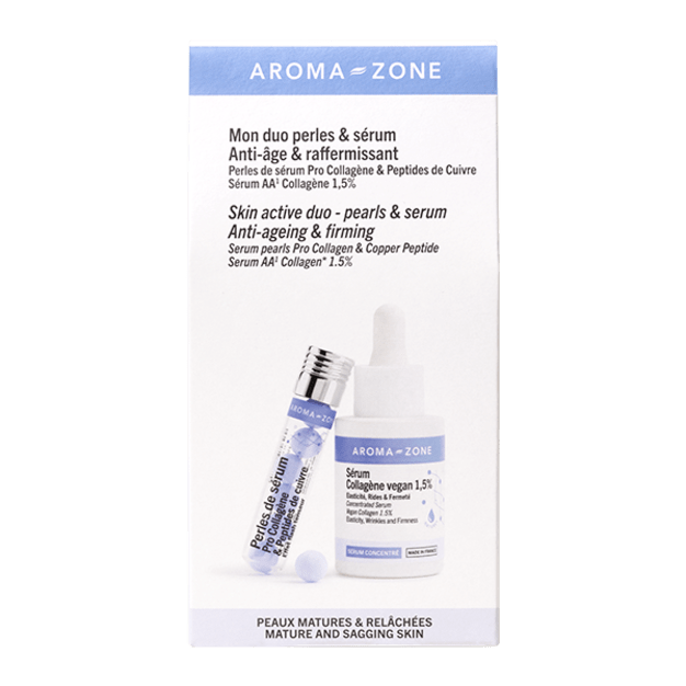 Mon coffret duo perles & sérum : Anti-âge et raffermissant