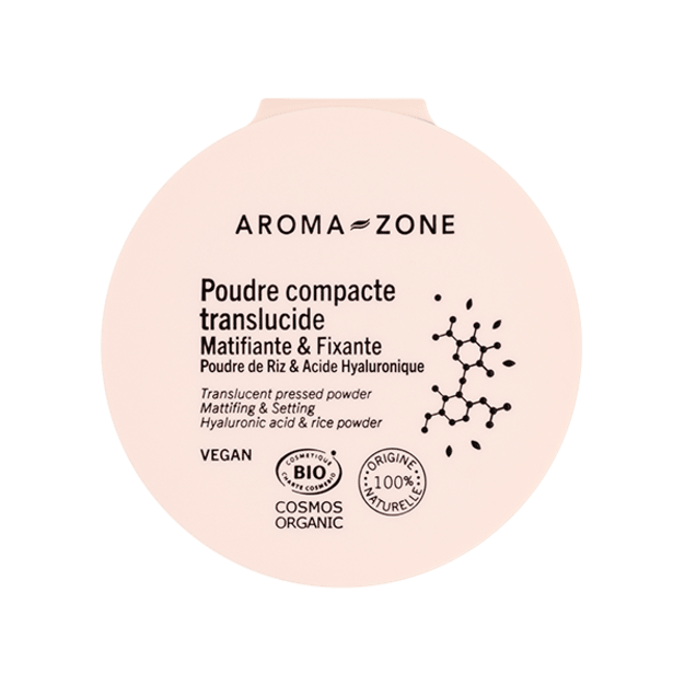 Poudre compacte translucide matifiante