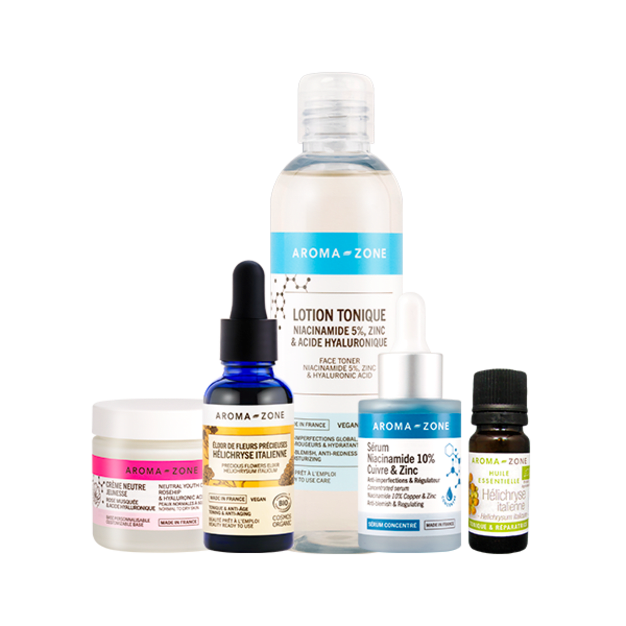 Routine peaux sujettes aux rougeurs