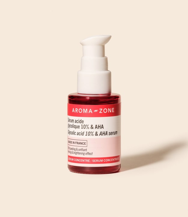 Sérum concentré Acide glycolique 10% & AHA