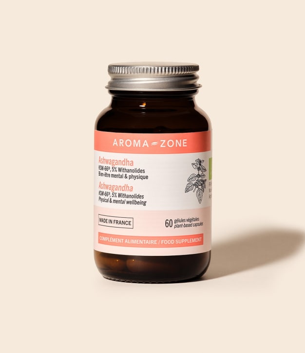 Complément alimentaire Ashwagandha BIO 60 gélules