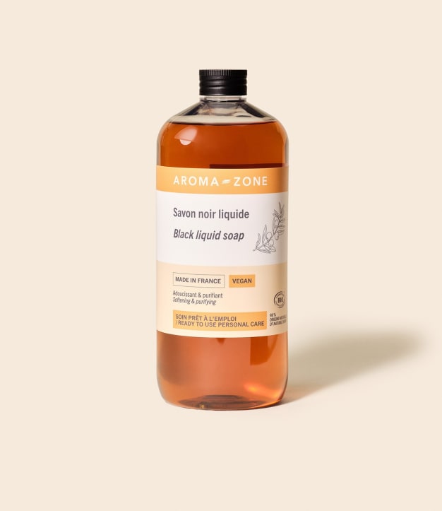 Savon noir liquide végétal