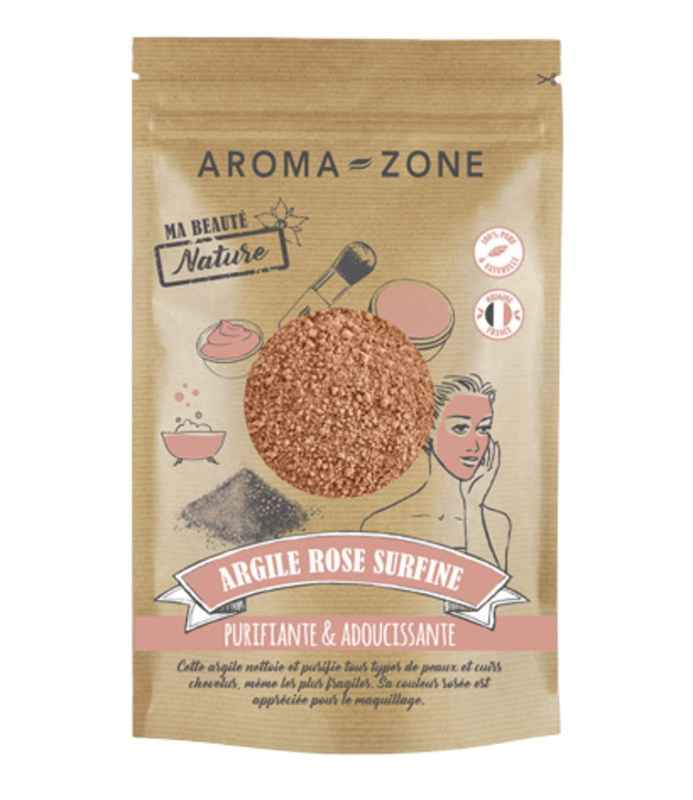 Argile rose surfine