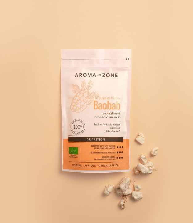 Polvere di Polpa di frutto di Baobab BIO