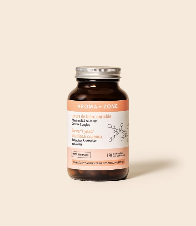 Levure de bière enrichie 120 gélules - Complément alimentaire