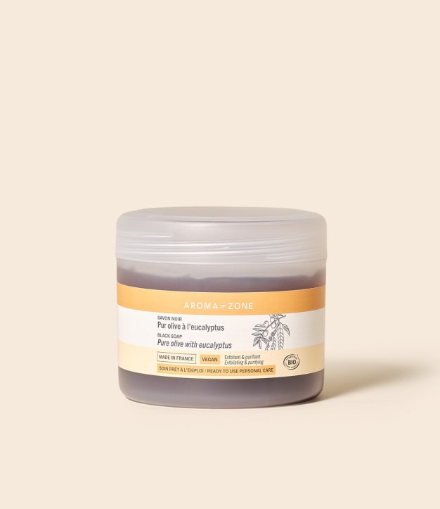 Sapone nero all'Eucalipto BIO