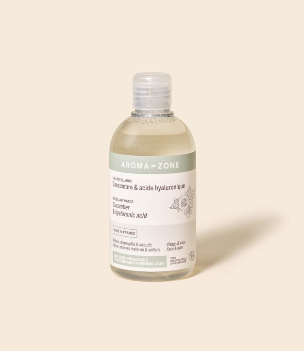 Eau micellaire au concombre BIO & Acide hyaluronique