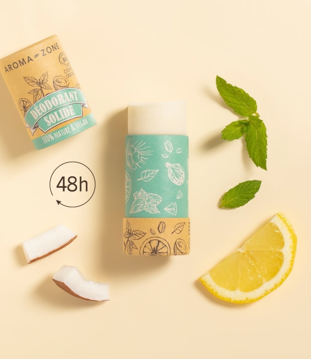 Déodorant solide au Palmarosa BIO