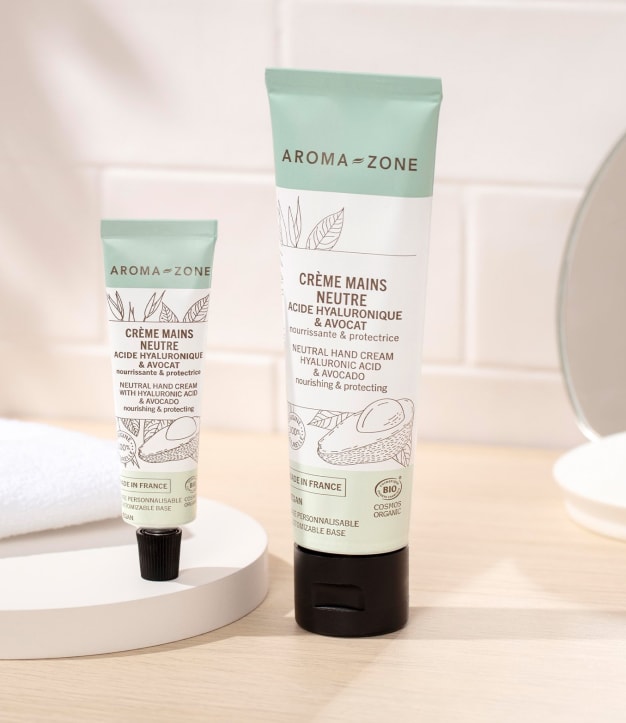 Crème mains neutre Acide hyaluronique & Avocat BIO